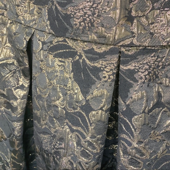 Size 20 | Black and Gold Jeweled Cocktail Dress - Picture 12 of 12